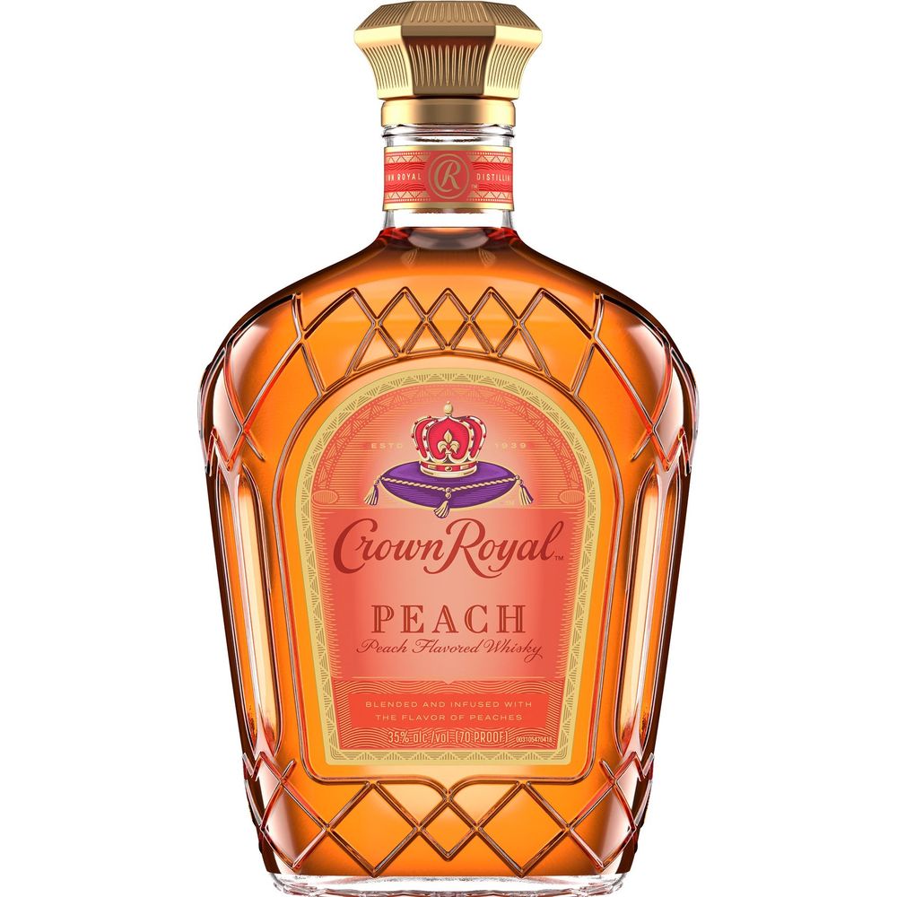 CROWNROYALPEACHFLAVORED.jpg Crown Royal Peach Whisky - Image 1