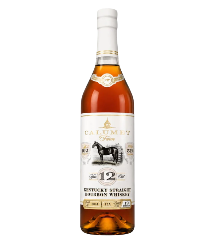 CalumetFarm12YearKentuckyStraightBourbonWhiskey750mL.png Calumet Farm 12 Year Kentucky Straight Bourbon Whiskey 750mL - Image 1
