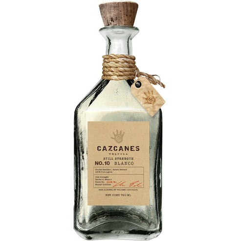 CazcanesNo.10StillStrengthBlanco_370x_a2bb9650-2fd8-4a12-81df-c85aee5807da.jpg Cazcanes Tequila No.10 Still Strength Blanco - Image 1