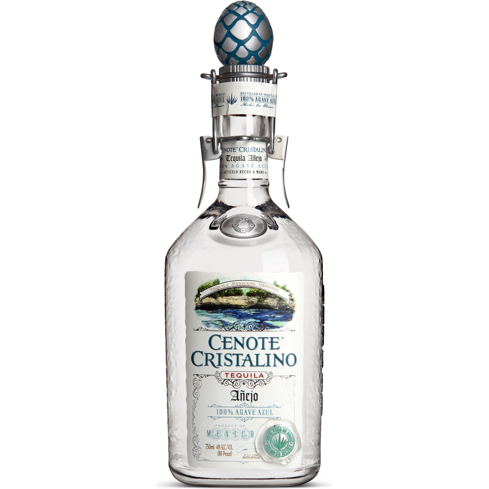 CenoteCristalinoAnejoTequila.png Cenote Cristalino Anejo Tequila - Image 1