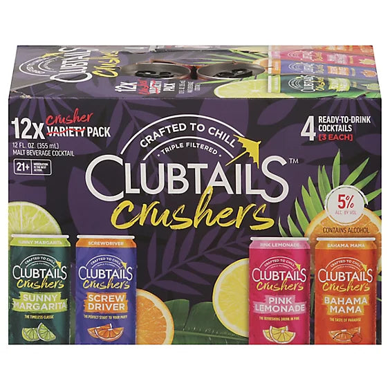 ClubtailsCrushersVariety12pkCn.jpg Clubtails Crushers Variety - Image 1