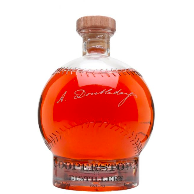 Cooperstown_Doubleday_Baseball_Bourbon_Whiskey.png Cooperstown Doubleday Baseball Bourbon Whiskey - Image 1