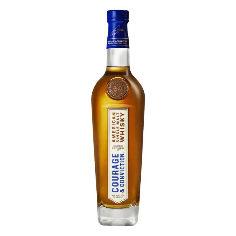 Courage_ConvictionAmericanSingleMaltWhisky.jpg Courage & Conviction American Single Malt Whisky 750mL - Image 1
