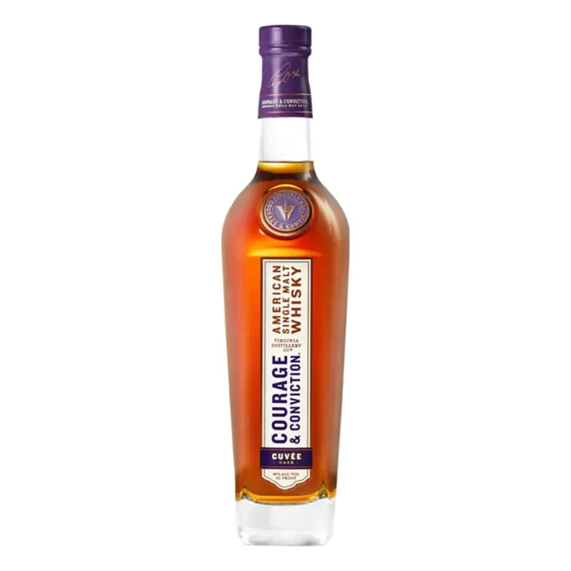 Courage_ConvictionCuveeCaskAmericanSingleMaltWhisky750mL.jpg Courage & Conviction Cuvée Cask American Single Malt Whisky 750mL - Image 1
