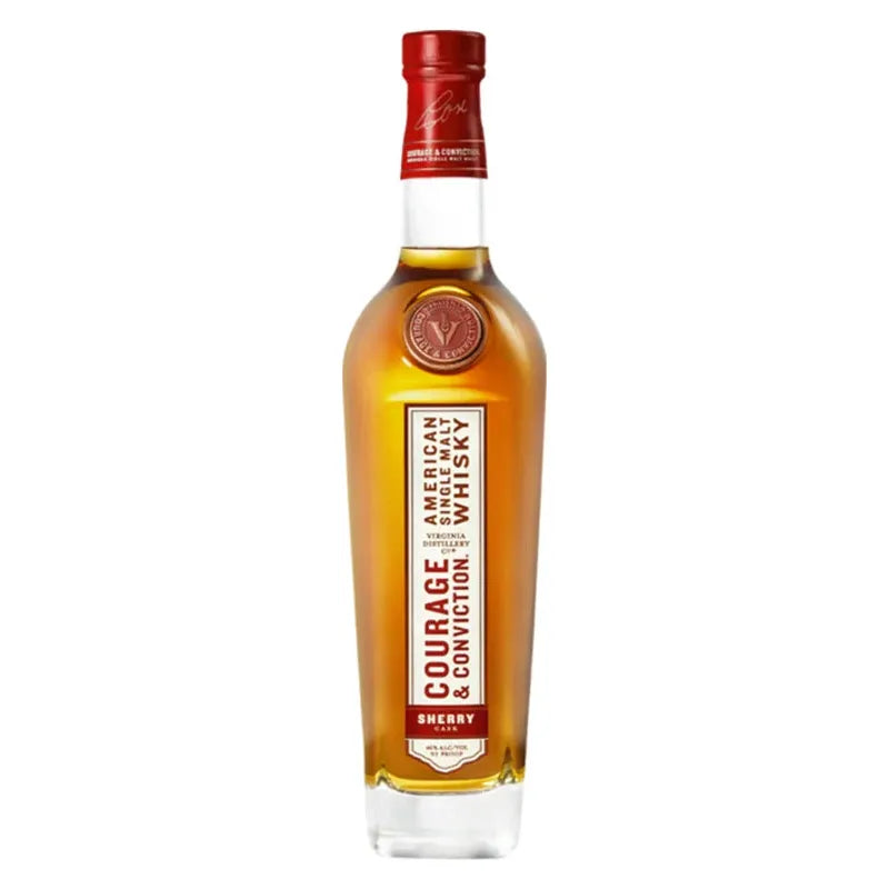 Courage_ConvictionSherryCaskAmericanSingleMaltWhisky750mL.jpg Courage & Conviction Sherry Cask American Single Malt Whisky 750mL - Image 1