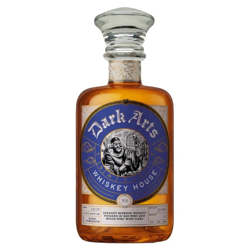 DarkArtsTheEmpyreanStraightBourbonRed_WhitePortWineCaskFinish750mL_44e69a8f-0143-46fa-9043-d5adef5b5027.jpg Dark Arts The Empyrean Straight Bourbon Red & White Port Wine Cask Finish 750mL - Image 1