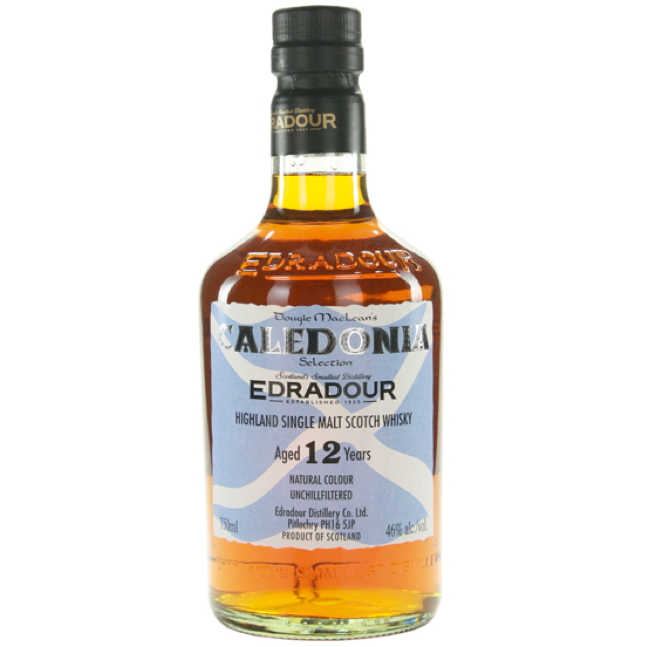EdradourDistilleryCaledoniaSelection12YearOldHighlandSingleMaltScotchWhisky.png Edradour Distillery Caledonia Selection 12 Year Old Highland Single Malt Scotch Whisky - Image 1