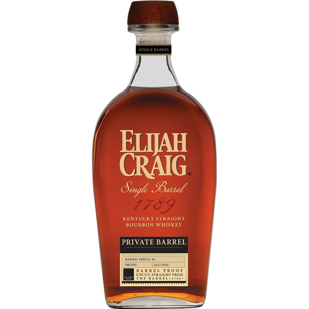 ElijahCraigPrivateBarrelWoodenCorkBarrelSelect_2-1_16bb8853-2e4d-409d-aa37-3644730cabce.jpg Elijah Craig Barrel Proof Wooden Cork Barrel Select 128.8 Proof - Image 1