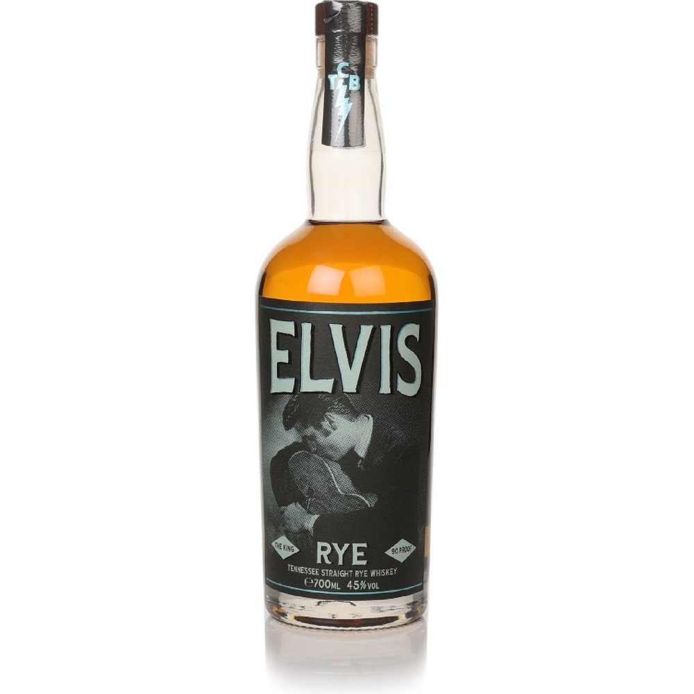 ElvisStraightRyeWhiskey.png Elvis Straight Rye Whiskey - Image 1