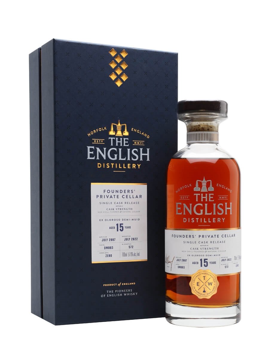 English-Whisky-Co.-15-Year-Old-Founders-Private-Cellar.jpg English Whisky Co. 15 Year Old Founders Private Cellar - Image 1