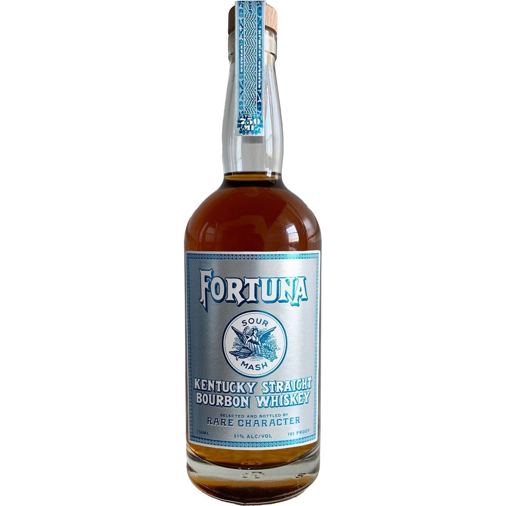 Fortuna_FinalMockup_FFarmhouse_Front_1024x1024-2x.jpg Rare Character Whiskey Fortuna Sour Mash Kentucky Straight Bourbon Whiskey 102 Proof - Image 1