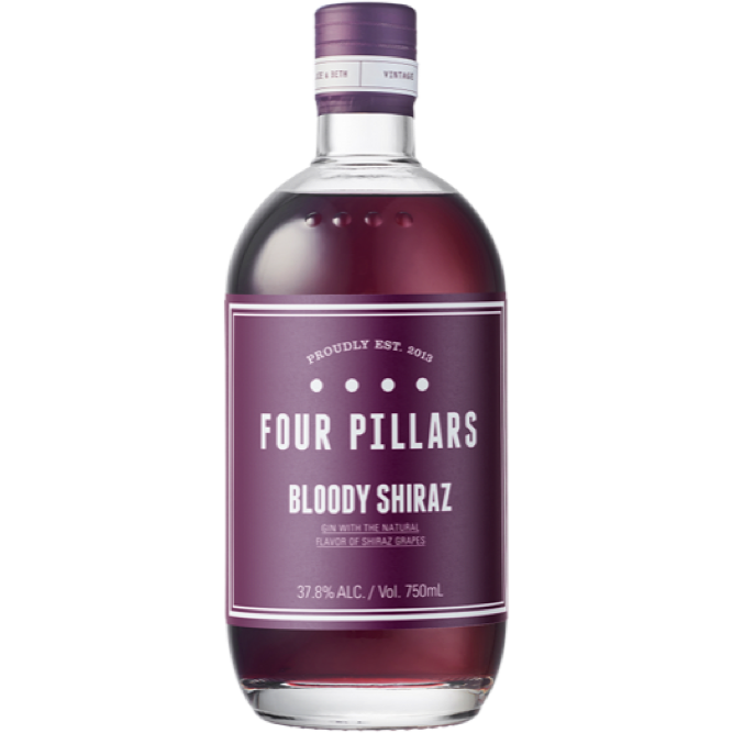FourPillarsBloodyShirazGin_1a897140-531a-427d-a3d3-bdb6c7a6dd92.png Four Pillars Bloody Shiraz Gin - Image 1