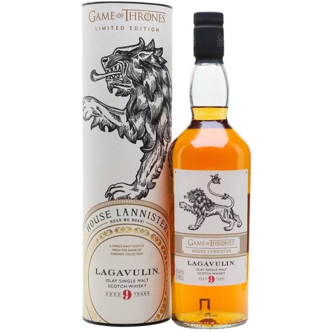 Game-of-Thrones-House-Lannister-Lagavulin-9-Year-Old-Scotch-Whisky.png Game of Thrones House Lannister Lagavulin 9 Year Old Scotch Whisky - Image 1