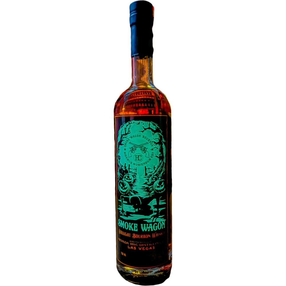Glow_in_the_dark_02.jpg Smoke Wagon Straight Bourbon Glow In The Dark Halloween Edition 2024 - Image 1