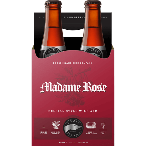 GooseIslandMadameRose4pkBtl.png Goose Island Madame Rose - Image 1
