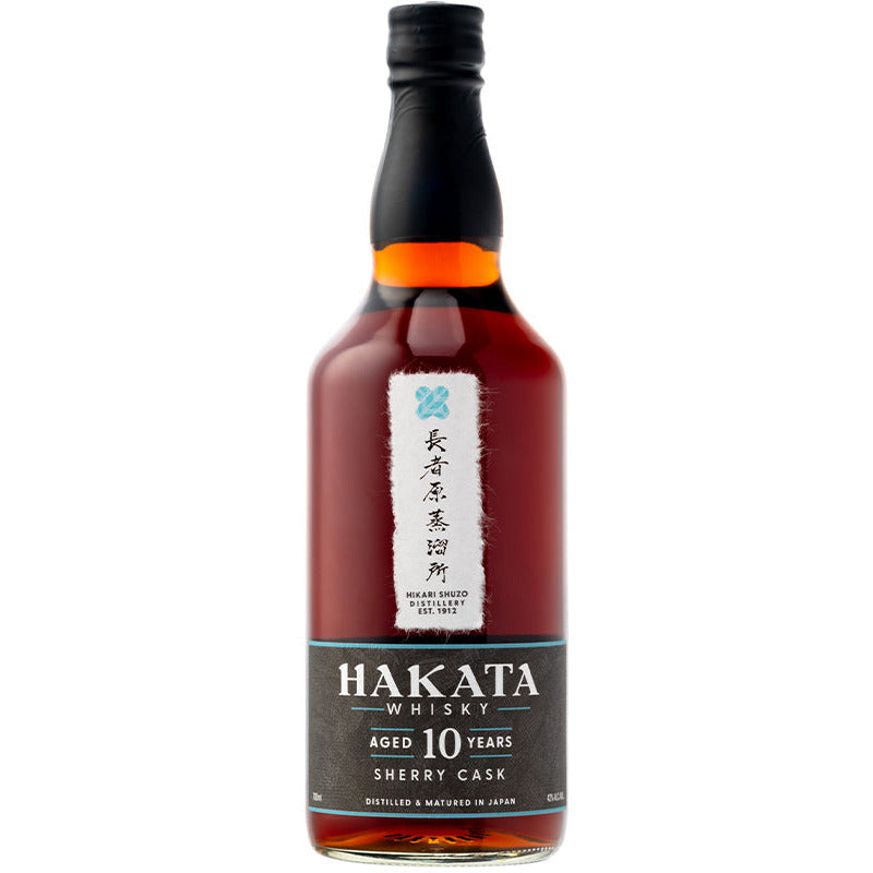 Hakata10YearOldSherryCaskJapaneseWhisky.jpg Hakata 10 Year Old Sherry Cask Japanese Whisky - Image 1