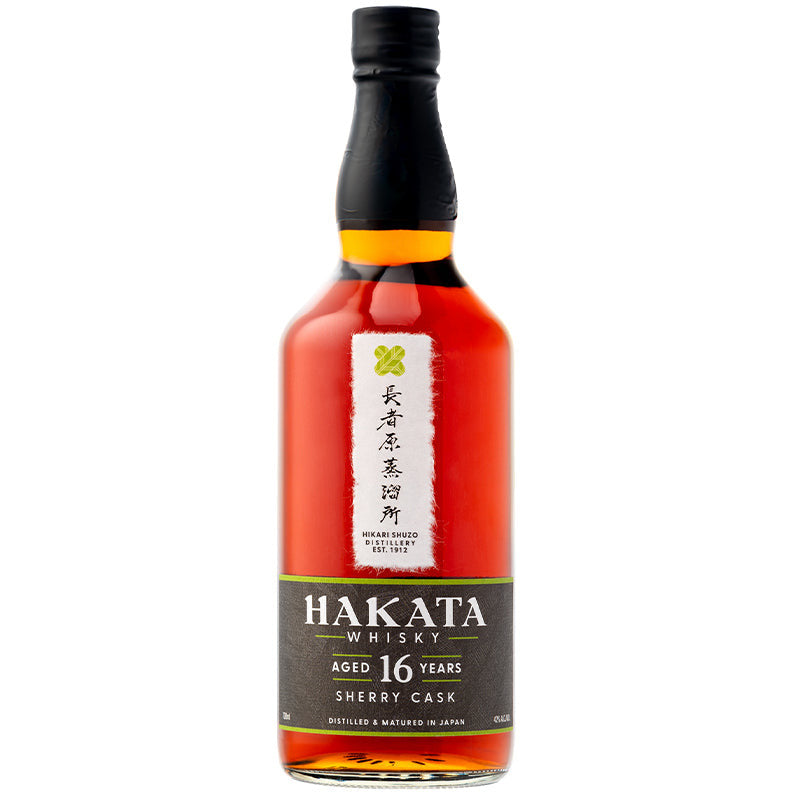Hakata16YearOldSherryCaskJapaneseWhisky.jpg Hakata 16 Year Old Sherry Cask Japanese Whisky - Image 1