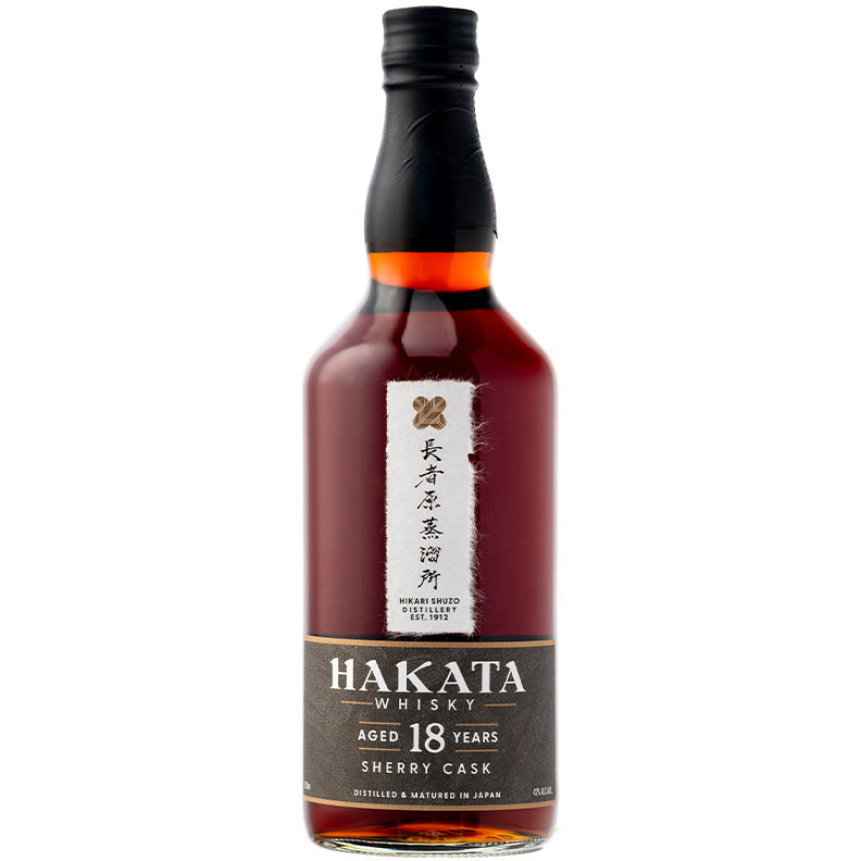 Hakata18YearOldSherryCaskJapaneseWhisky.jpg Hakata 18 Year Old Sherry Cask Japanese Whisky - Image 1