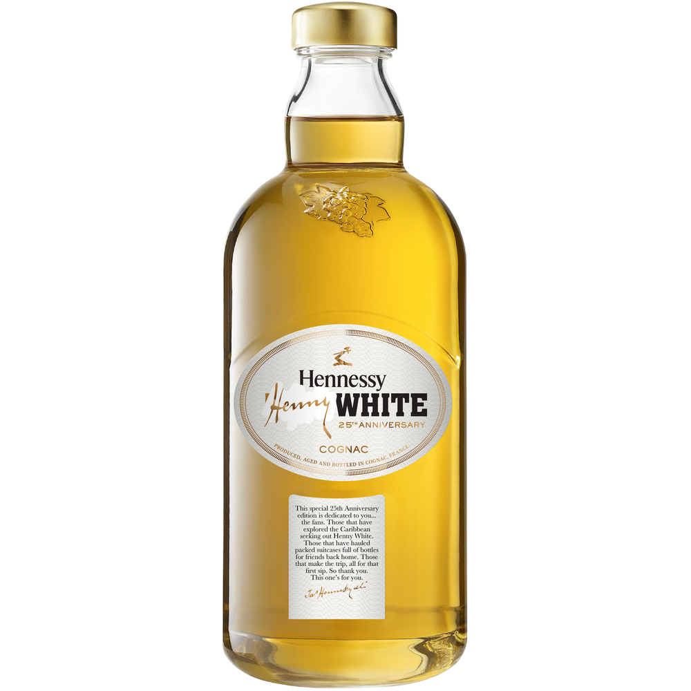 Henny_White_Bottle_RM.png Hennessy Henny White Cognac 25th Anniversary - Image 1