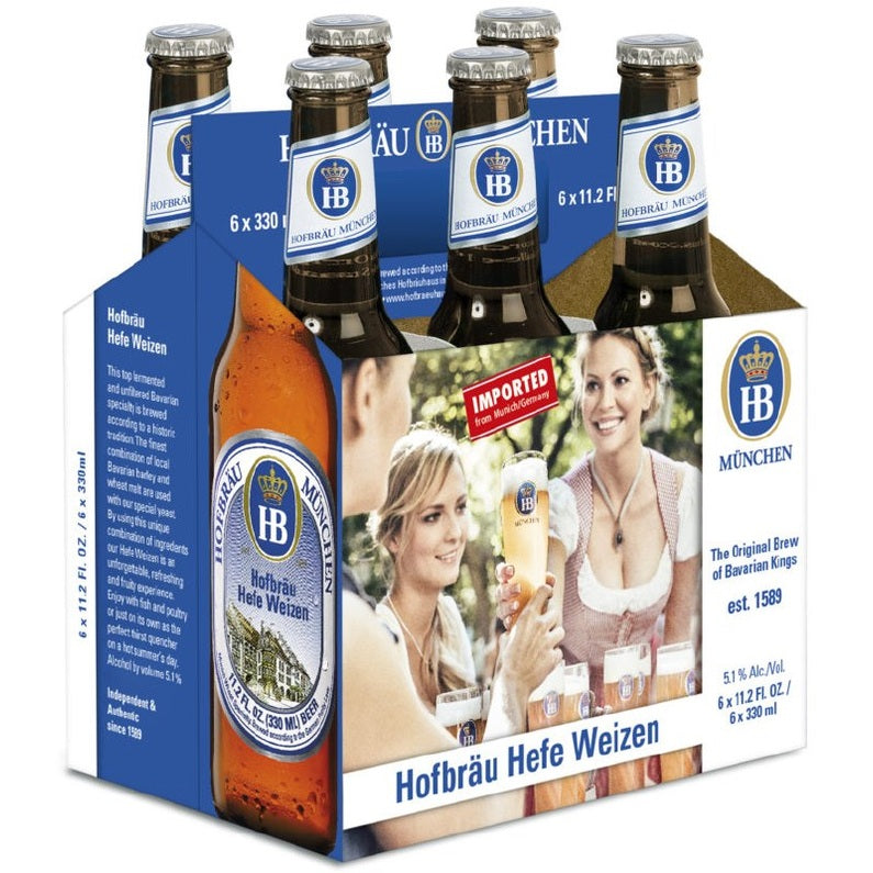 HofbrauHefeWeizen6pkBtl.jpg Hofbrau Hefe Weizen - Image 1