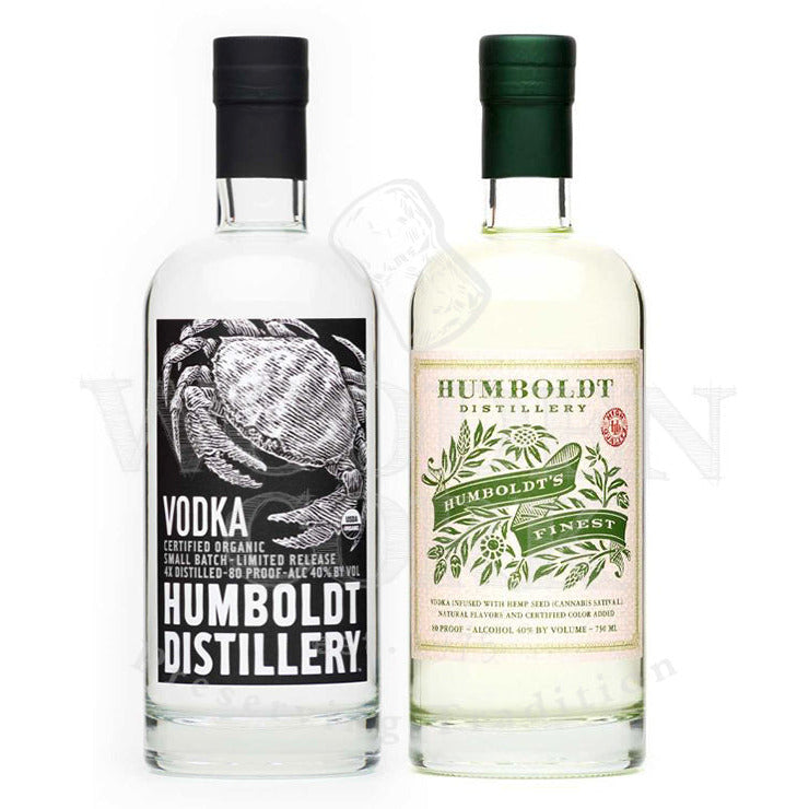 HumboldVodkaDuo.jpg Humboldt Distillery Finest & Organic Vodka Bundle - Image 1