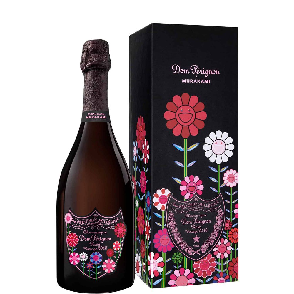 IMG_0416.jpg Dom Pérignon Limited Edition Takashi Murakami Rosé 2010 - Image 1