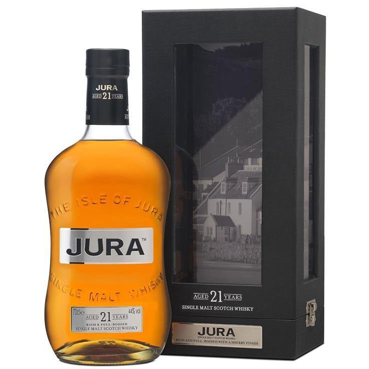 Jura-21-Year-Old-Scotch-Whisky_45496e5b-7753-42e6-a0a9-ac979f990f96.jpg Jura 21 Year Old Scotch Whisky - Image 1