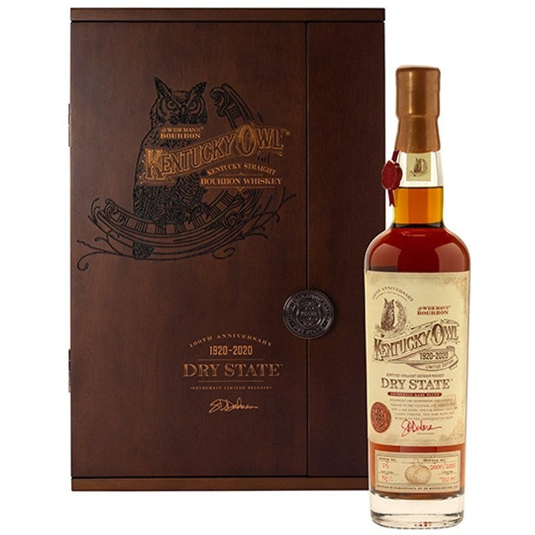 Kentucky-Owl-Dry-State-100th-Anniversary-Edition-Bourbon.jpg Kentucky Owl Dry State 100th Anniversary Edition - Image 1