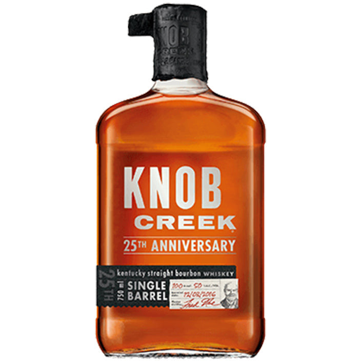KnobCreek25.jpg Knob Creek 25th Anniversary Single Barrel 124 Proof Kentucky Straight Bourbon Whiskey 750 ml - Image 1