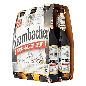 KrombacherPilsN.A.6pkBtl.png Krombacher Pils N.A. - Image 1