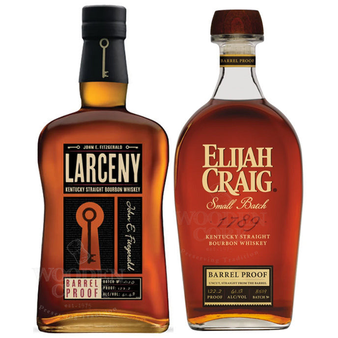 Larceny-Barrel-Proof-Bourbon-Elijah-Craig-Barrel-Proof-Bourbon-Bundle.jpg Elijah Craig Barrel Proof & Larceny Barrel Proof Bundle - Image 1
