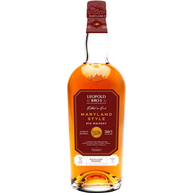 Leopold-Bros-Maryland-Rye-Release-2022.jpg Leopold Bros Distillery Reserve Maryland Style Rye - Image 1