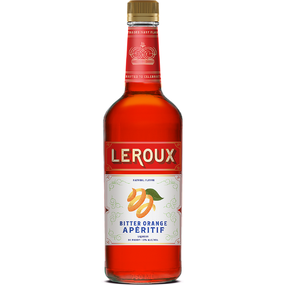 LerouxBitterOrangeAperitifLiqueur.png Leroux Bitter Orange Aperitif Liqueur - Image 1