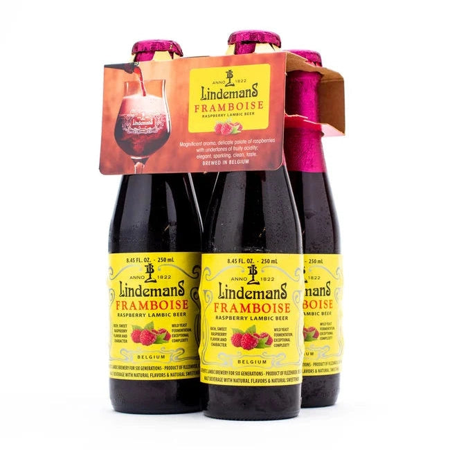 LindemansFramboiseLambic4pkBtl.jpg Lindemans Framboise Lambic - Image 1