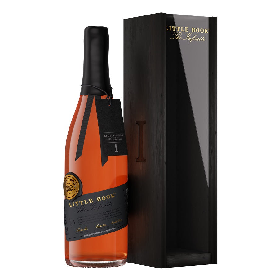 Little-Book-The-Infinite-Series-1-bottle-and-box.jpg Booker's Little Book 'The Infinite' Blended Whisky 750ml - Image 1