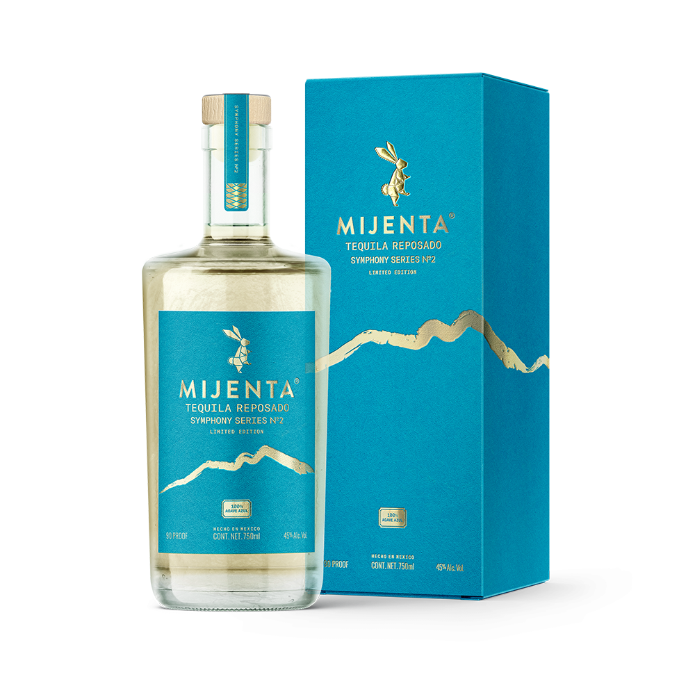 MIJ_Reposado_Symphony_Series_No2_Bottle_Box_Visual_Transparent01_20b2c383-096a-4567-b2e1-f96a12e47911.png Mijenta Tequila Symphony Series No. 2 - Image 1