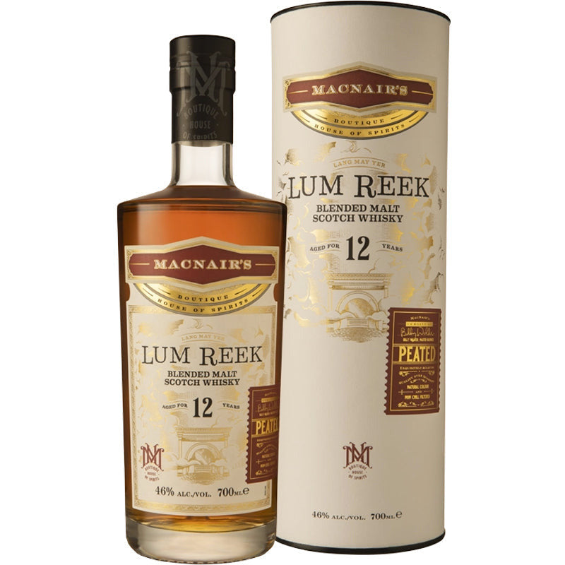 MacNair_sLumReek12YearOldPeatedScotchWhisky.jpg MacNair's Lum Reek 12 Year Old Peated Scotch Whisky - Image 1