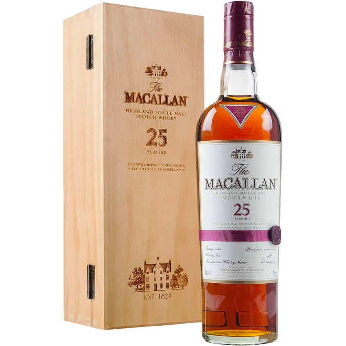 Macallan-25-Year-Scotch-Whisky.png The Macallan 25 Year - Image 1