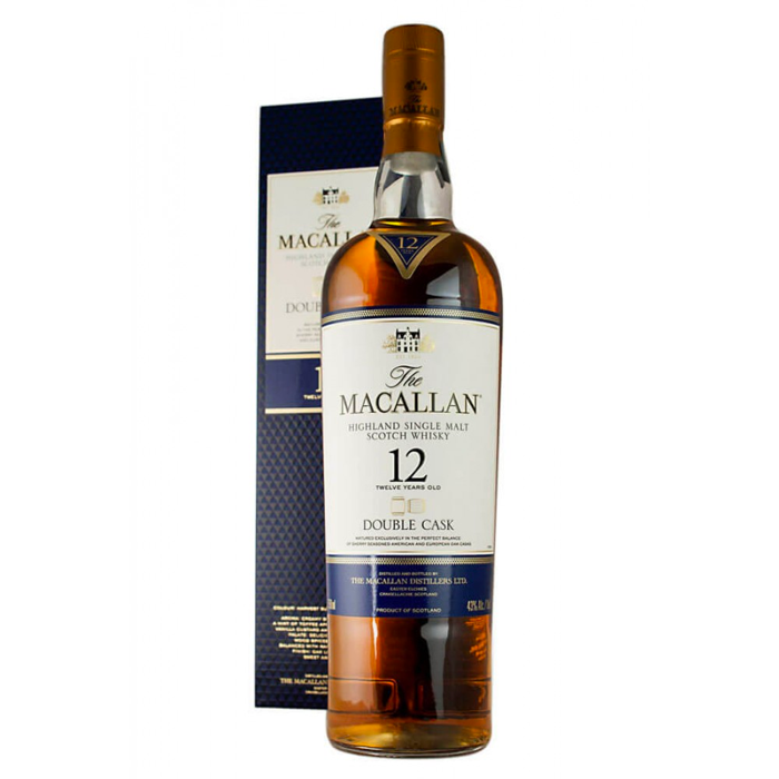 Macallan-Double-Cask-12-Year-1.75L-Scotch-Whiskey.png The Macallan Double Cask 12 Year 1.75L w/ Cradle - Image 1