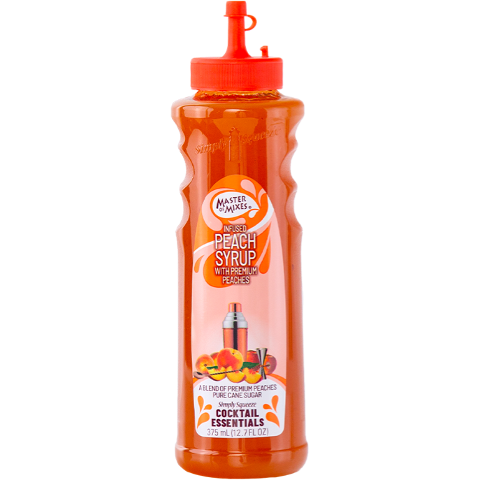Master_of_Mixes_Peach_Syrup.png Master of Mixes Peach Syrup - Image 1