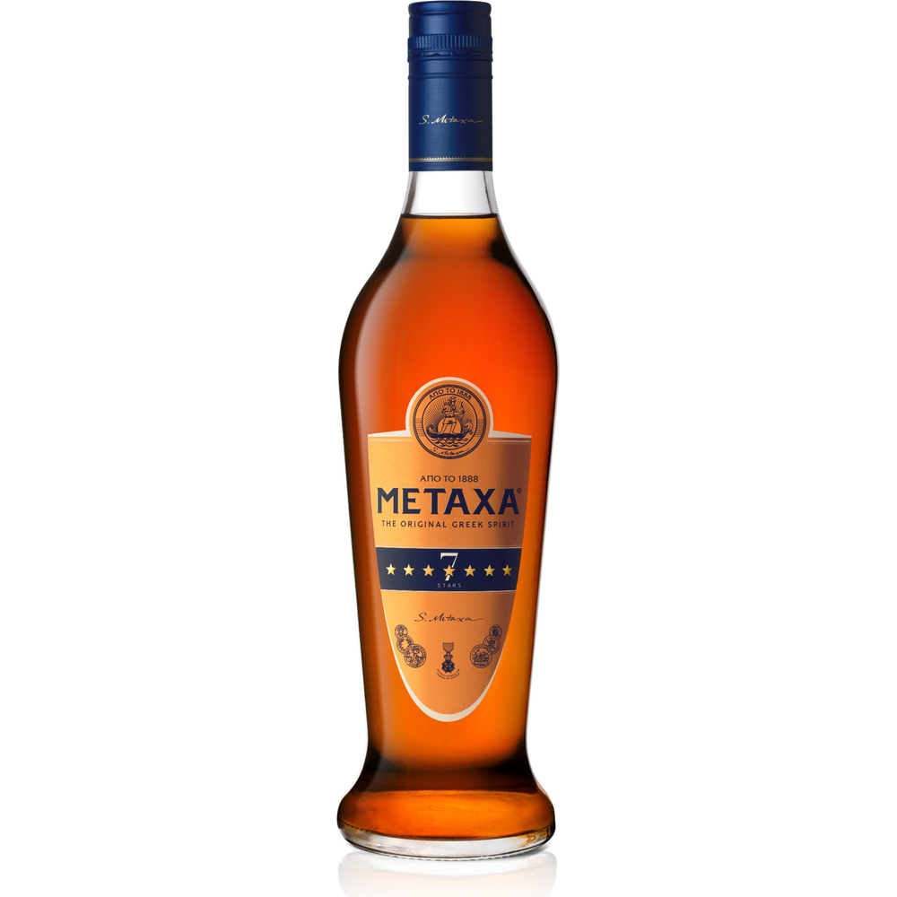 Metaxa7StarsGreekSpiritBrandy.png Metaxa 7 Stars Greek Spirit Brandy - Image 1