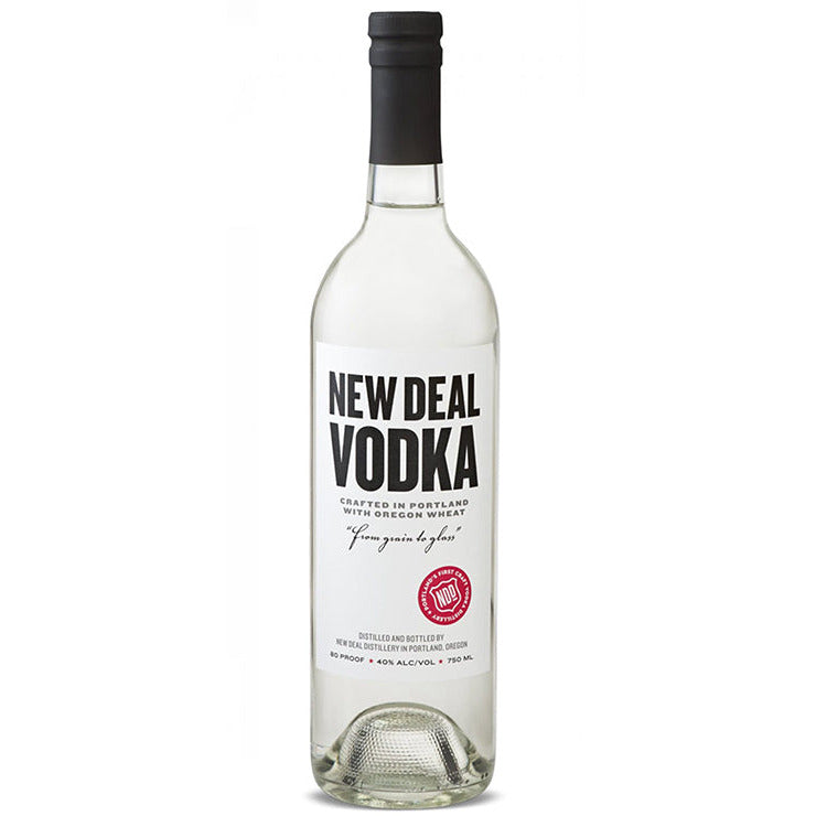 NewDealVodka.jpg New Deal Distillery Vodka 80 Proof - Image 1