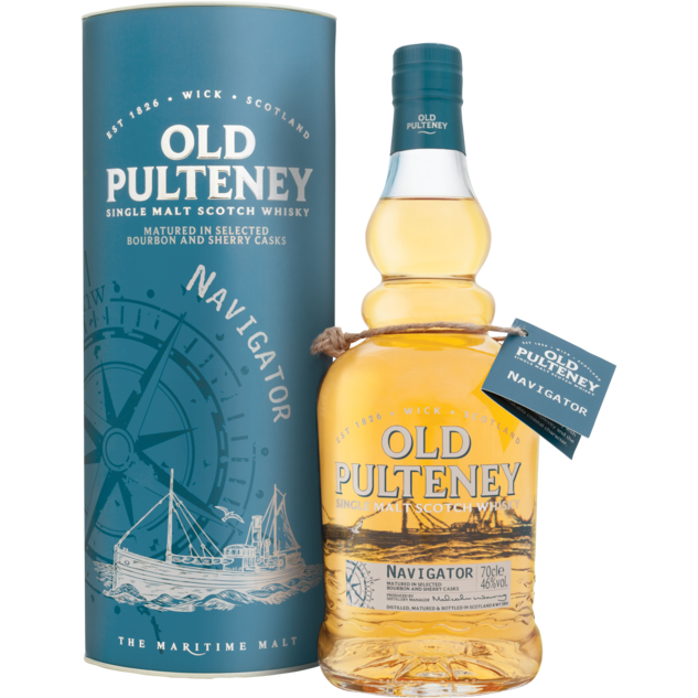 OPnavigator_b_b_detail.png Old Pulteney Navigator Single Malt Scotch Whisky - Image 1