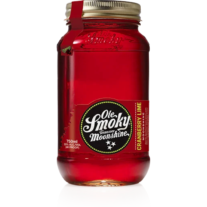 OleSmokyCranberryLimeMoonshine.png Ole Smoky Cranberry Lime Moonshine - Image 1