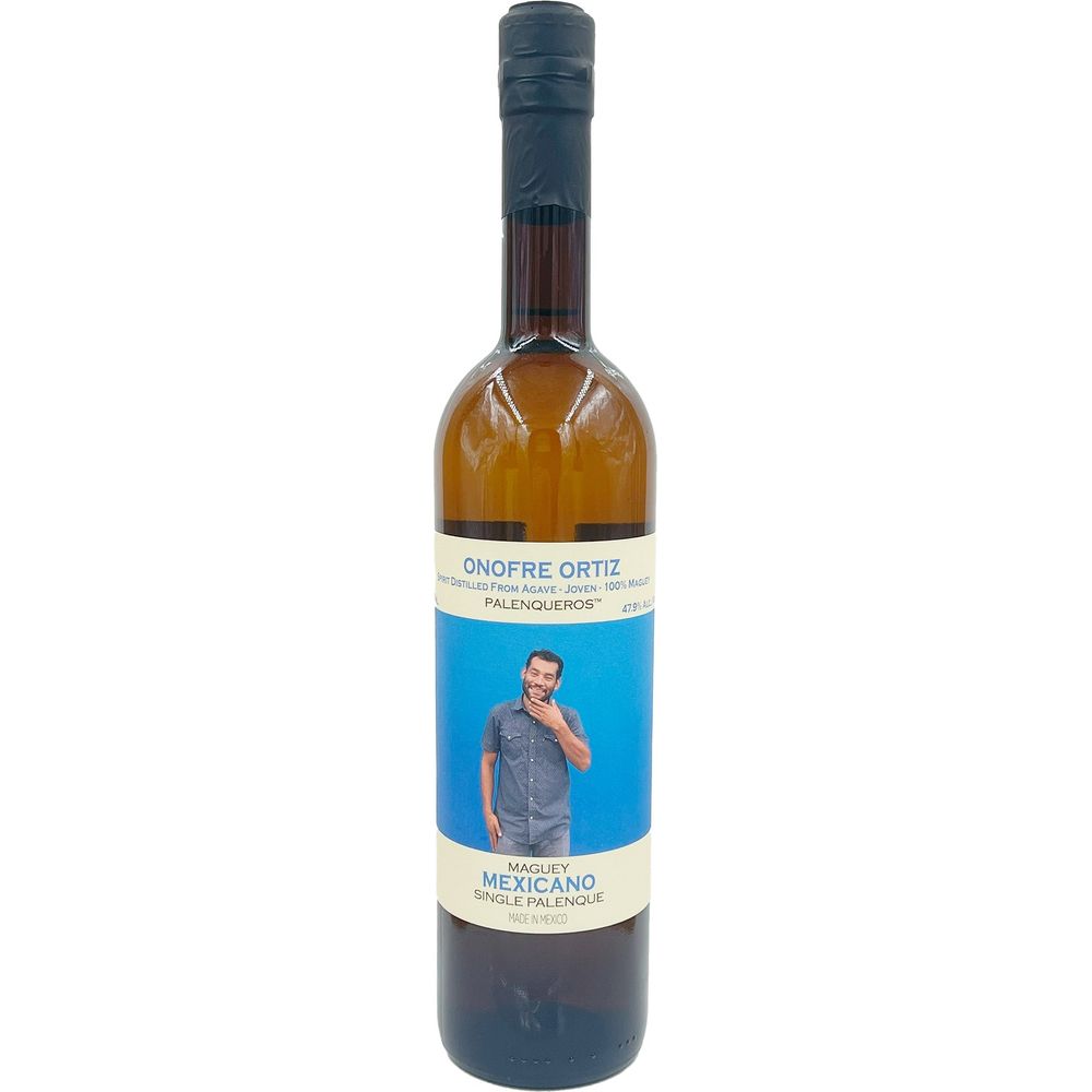 Ortiz_1024x1024_2x_309d701f-4187-4ba0-bd64-051debc20750.jpg Palenqueros Onofre Ortiz Mexicano 47.9% 750ml Single Palenque 100% Maguey - Image 1