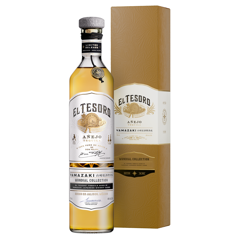 PT2.png El Tesoro Mundial Anejo Yamazaki Edition Tequila 750ml - Image 1