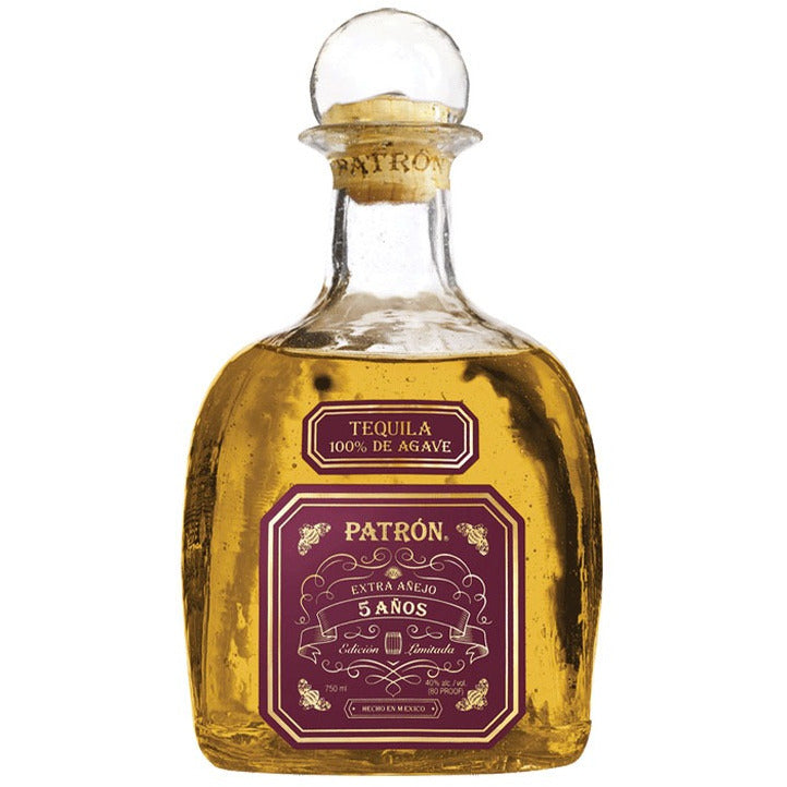 Patron-Extra-Anejo.jpg Patron Extra Anejo 5 Anos Tequila - Image 1
