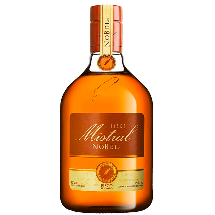 PiscoMistralNobelPiscoReservado40.png Pisco Mistral Nobel Pisco Reservado 40º - Image 1
