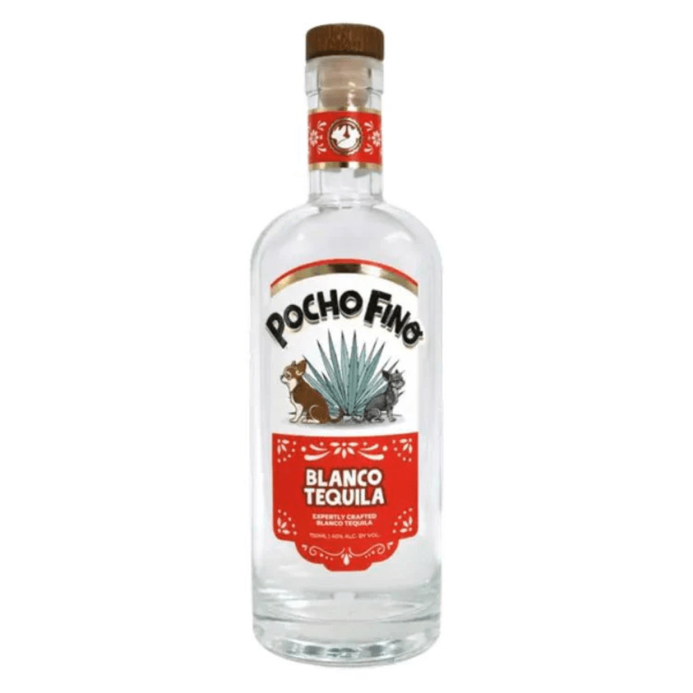 PochoFinoBlancoTequila.png Pocho Fino Blanco Tequila 100% Agave Unaged Premium - Image 1