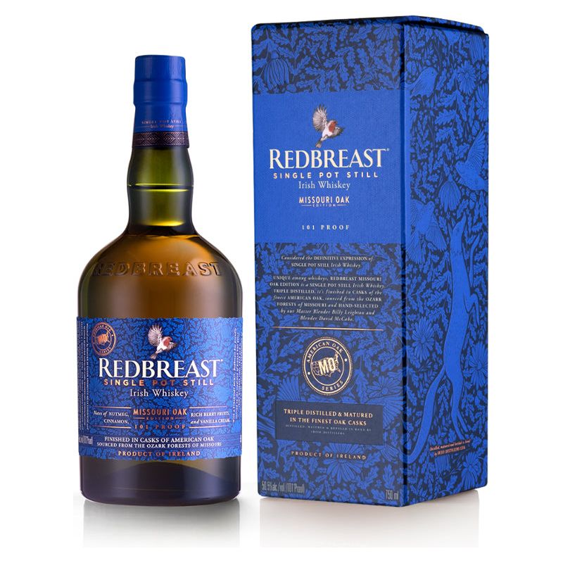 RedbreastIrishWhiskeyMissouriOakEdition.jpg Redbreast Irish Whiskey Missouri Oak Edition - Image 1